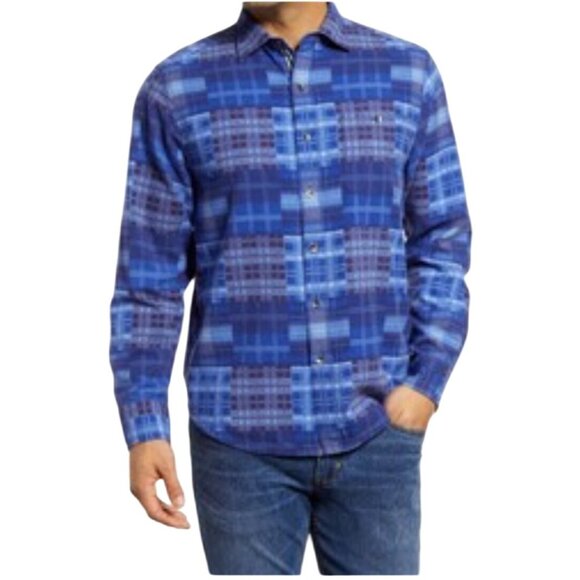 Tommy Bahama Other - Tommy Bahama Mens Canyon Beach Flannel Button Down Shirt Size M Madras Plaid